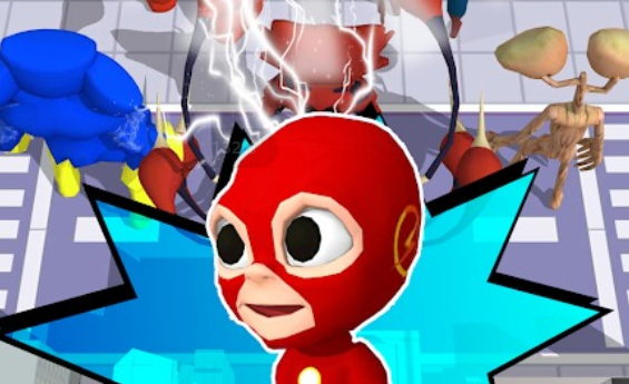 蓝色怪物超级英雄