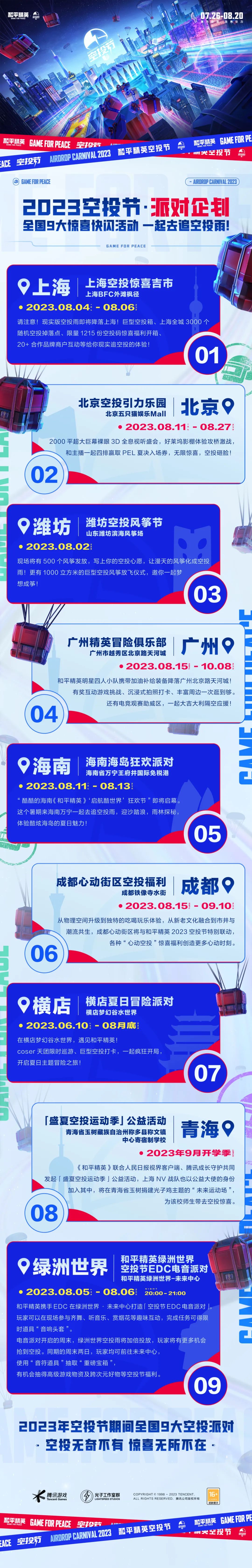 和平精英,空投节活动介绍