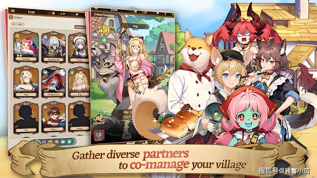 建城镇娶兽耳?角色扮演手游《Isekai:Slow Life》享受惬意人生