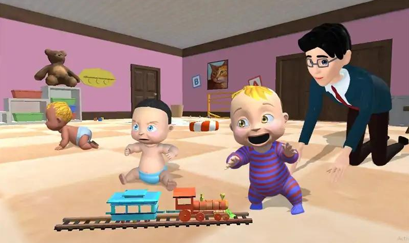 寻找爸爸：宝宝捉迷藏游戏