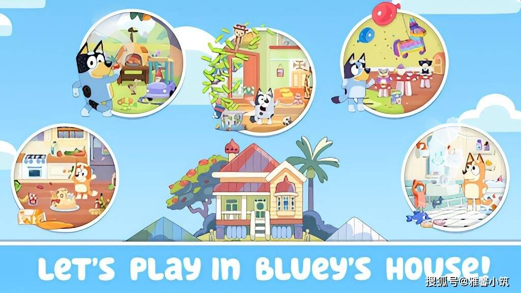 宠物版米家小镇来袭!休闲手游《Bluey: Let's Play!》进入谷歌免费榜前十