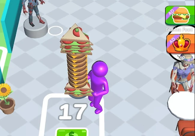 僵尸餐厅大亨游戏