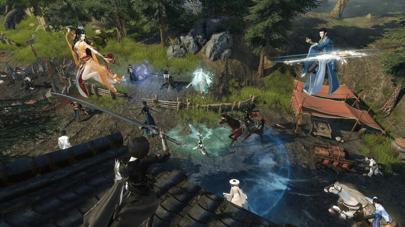 报名就能立领500块，5年了，逆水寒帮会打架怎么卷成这样了?