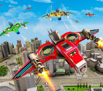 飞行机器人游戏