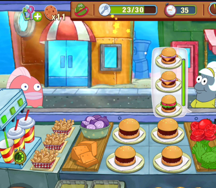 汉堡店经营游戏