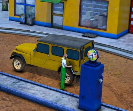 加油站模拟游戏