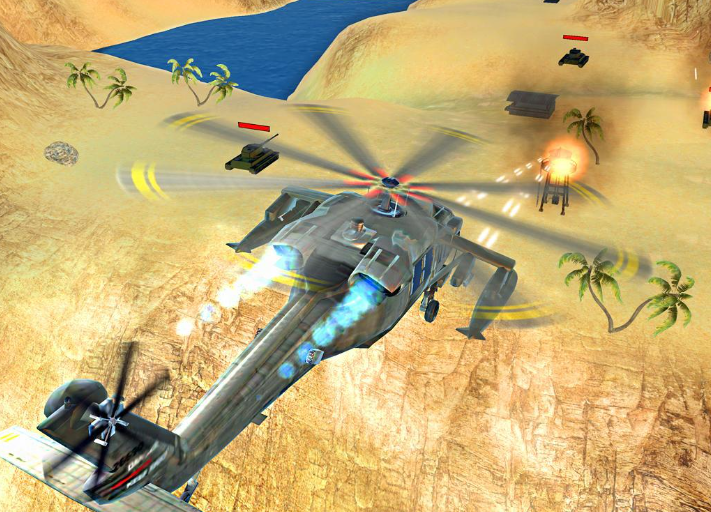 武装直升机游戏