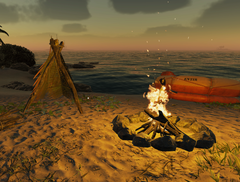 荒岛生存模拟游戏