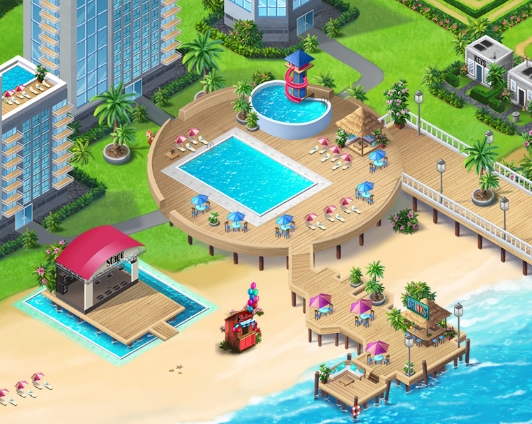 度假村模拟游戏