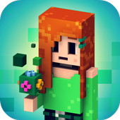 女孩手工和建造