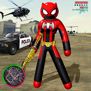 蜘蛛侠火柴人绳索英雄