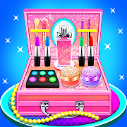 化妆游戏: 公主化妆品