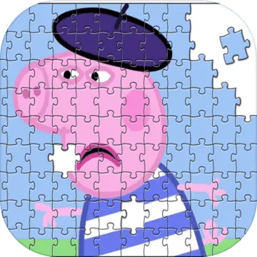 小猪佩奇拼图游戏