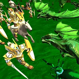 战斗模拟器：骑士对龙