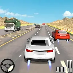 高速公路汽车种族2019：赛跑交通通过特技