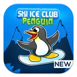 滑雪冰俱乐部企鹅丛林