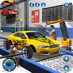 跑车制造商工厂：汽车技工游戏