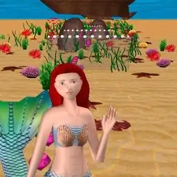 美人鱼3D跑步者