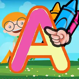 儿童ABC追踪和着色