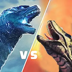 奥特军团对战哥斯拉恐龙军团