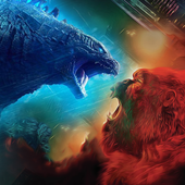 哥斯拉粉碎城市