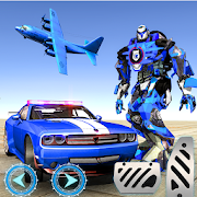 S Navy Planes Robot Car Bike - Transporter Games(美国海军飞机机器人)