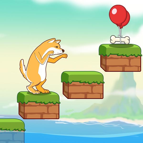 这关脑洞大(帮狗狗上楼梯)