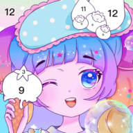 泡泡填色(花花填色)