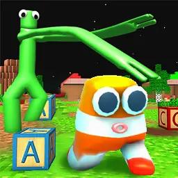 彩虹字母幸存者3D