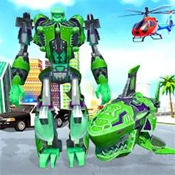 超级鲨鱼变形机器人