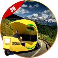 越野笃笃自动人力车