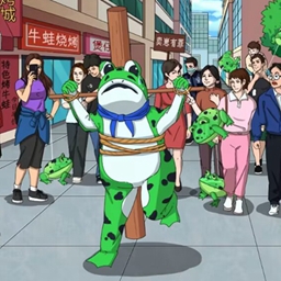 进击的怪兽(蛙蛙卖崽)