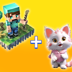 AI融合：像素动物