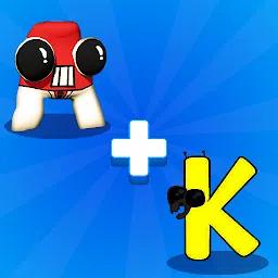 合并字母运行3D