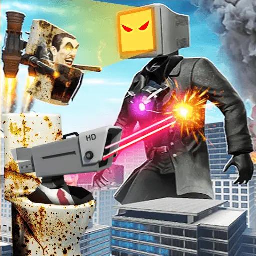 马桶人大战摄像人