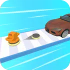 生锈的汽车跑！