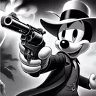 复古射击运动员