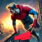 向上 向下：跑酷屋顶