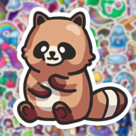 贴纸书和着色拼图