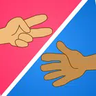 石头剪刀动作！