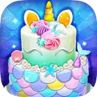 独角兽美人鱼蛋糕