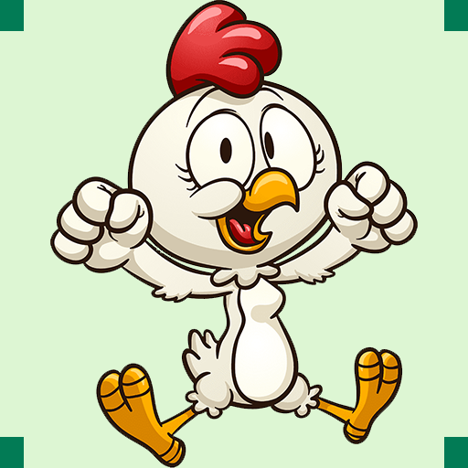 抓住可爱的小鸡