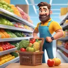 移动超级市场模拟器