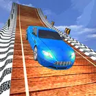 超级坡道不可能的汽车特技