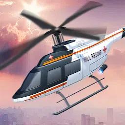 直升机救援救护车3D