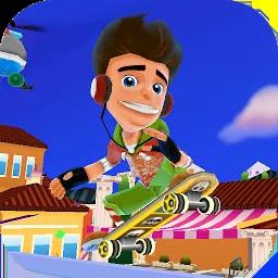 滑板男孩冲浪者3D