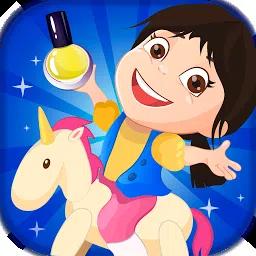 小黄人指甲设计