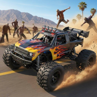 战斗赛车：僵尸岛