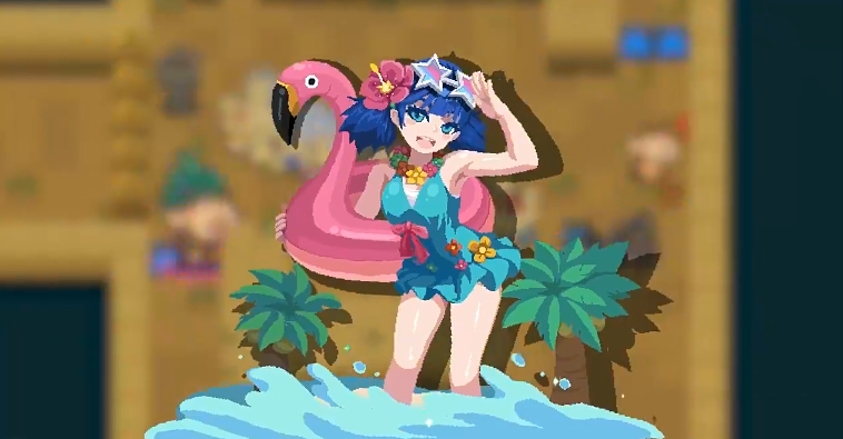 《元气骑士》兰琪琪的夏天是什么组成的？海风、沙堡和彩色泡泡！ 