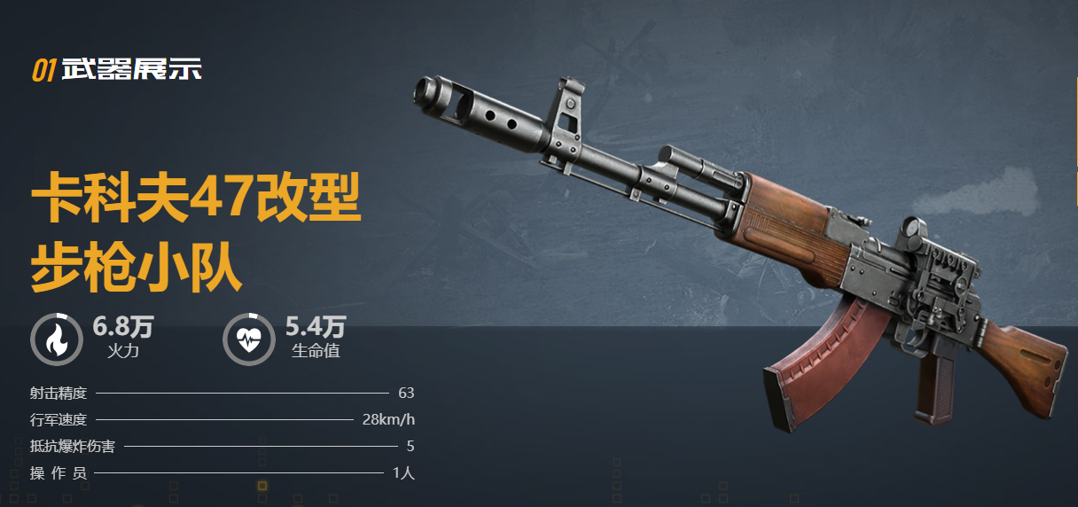 卡科夫47改型 步枪小队